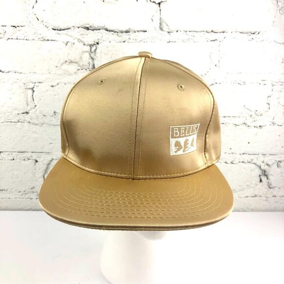 Bell’s Gold Shimmery Snapback Hat - Picture 1 of 8